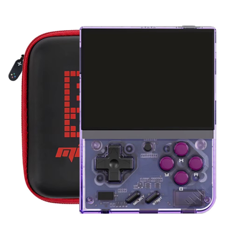 MIYOO Mini Plus Handheld-Spielkonsole mit 3,5 Zoll IPS-Bildschirm in Grau für Retro-Gaming - Bild 6