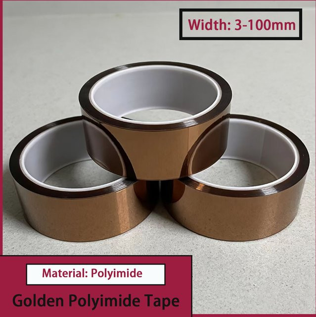 Hochtemperaturbeständiges Polyimidband in Braun als Isolierband und 3D-Druckbrettschutz - Bild 1