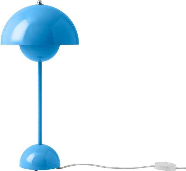 &Tradition Flowerpot VP3 Tischleuchte in Blau aus Metall - Bild 1