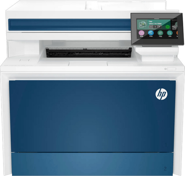 HP Color LaserJet Pro MFP 4302dw Farblaser-Multifunktionsdrucker mit Drucken, Scannen und Kopieren, WLAN und LAN, Farbe: Weiß/Schwarz - Bild 2