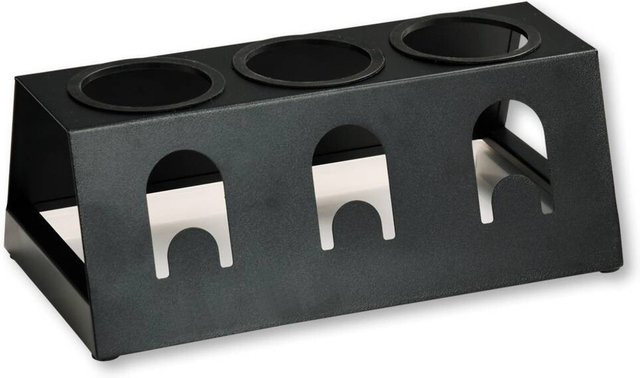 Kesper Flaschenhalter aus Metall in Schwarz, B/H/T: 17 x 12 x 32 cm - Bild 1