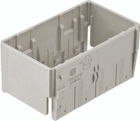 HARTING Adapterrahmen 11006000101 in Grau - Bild 1