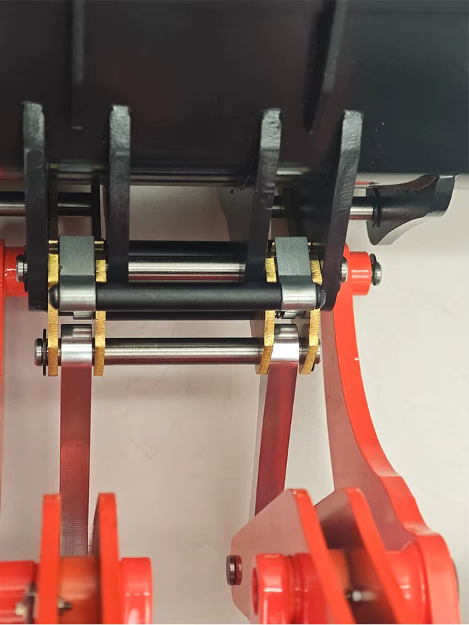 Tamiya Upgrade hydraulischer Lader-Aufsätze Schnellwechsel-Gabelstapler JDM-198 (E, H), RC-Modell, 1:14, Metall - Bild 3
