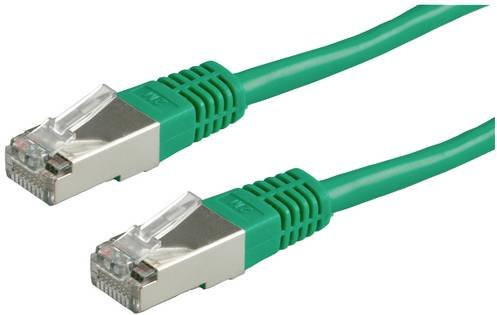 VALUE Patchkabel Kat.6 (Class E) S/FTP (PiMF) Ethernet/LAN, grün, Länge: 7 m - Bild 1