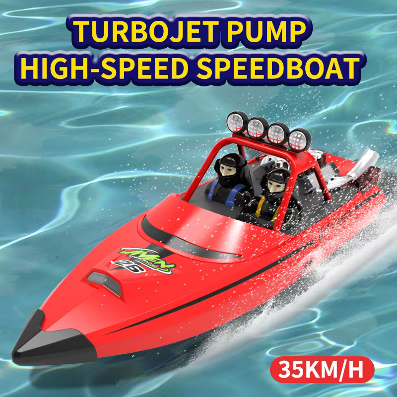 JIKEFUN TX725 Jet Boot Turbo Jet Pumpe Schnellboot, ferngesteuert, wasserdicht - Bild 1