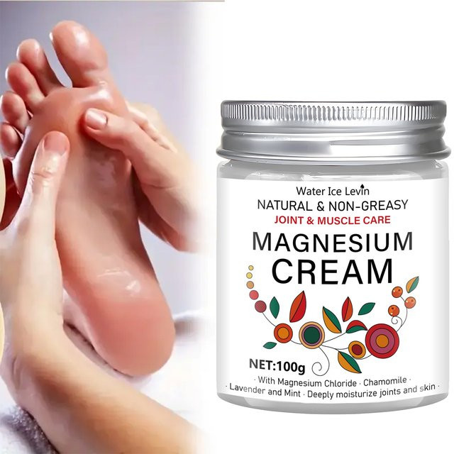 Water Ice Levin Magnesium Körpercreme, Unisex - Bild 1