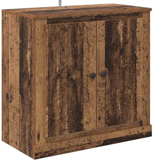vidaXL Sideboard aus Holzwerkstoff in Braun, rustikaler Look, B/T/H: 70 x 35,5 x 67,5 cm - Bild 1