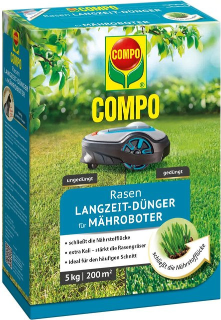 Compo Rasen-Langzeitdünger für Mähroboter, 5 kg - Bild 1