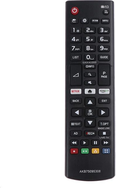 LG Universal Fernbedienung AKB75095308 für Smart TV in Schwarz - Bild 1