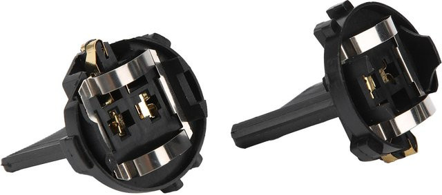 TOMTOP JMS H7 Rücklicht Birnenfassung Sockel Adapter Ersatz Zubehör Schwarz - Bild 1