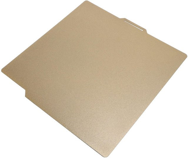 DIYelecs 3D-Drucker Bauplatte aus Federstahl mit texturiertem PEI in Beige und Bunt Stern Design, B/T: 25,7 x 25,7 cm - Bild 1