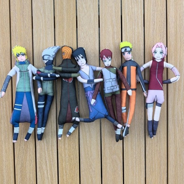 Naruto Kakashi Plüschtier, Schlüsselanhänger, 26cm - Bild 1