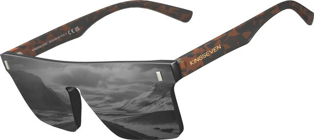 KINGSEVEN Sonnenbrille, randlos, quadratisch, Unisex, polarisiert - Bild 1