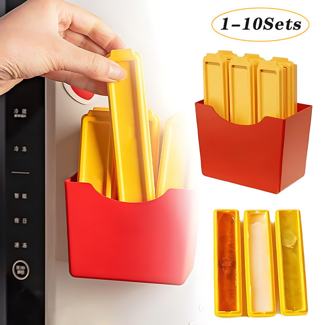 Silikon Eiswürfelform für Cocktail Sticks und Frites in Rechteckform, BPA-frei - Bild 1
