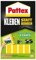 Pattex Klebepad Kleben statt Bohren in Weiß und Multicolour für universelle Anwendungen - Bild 1