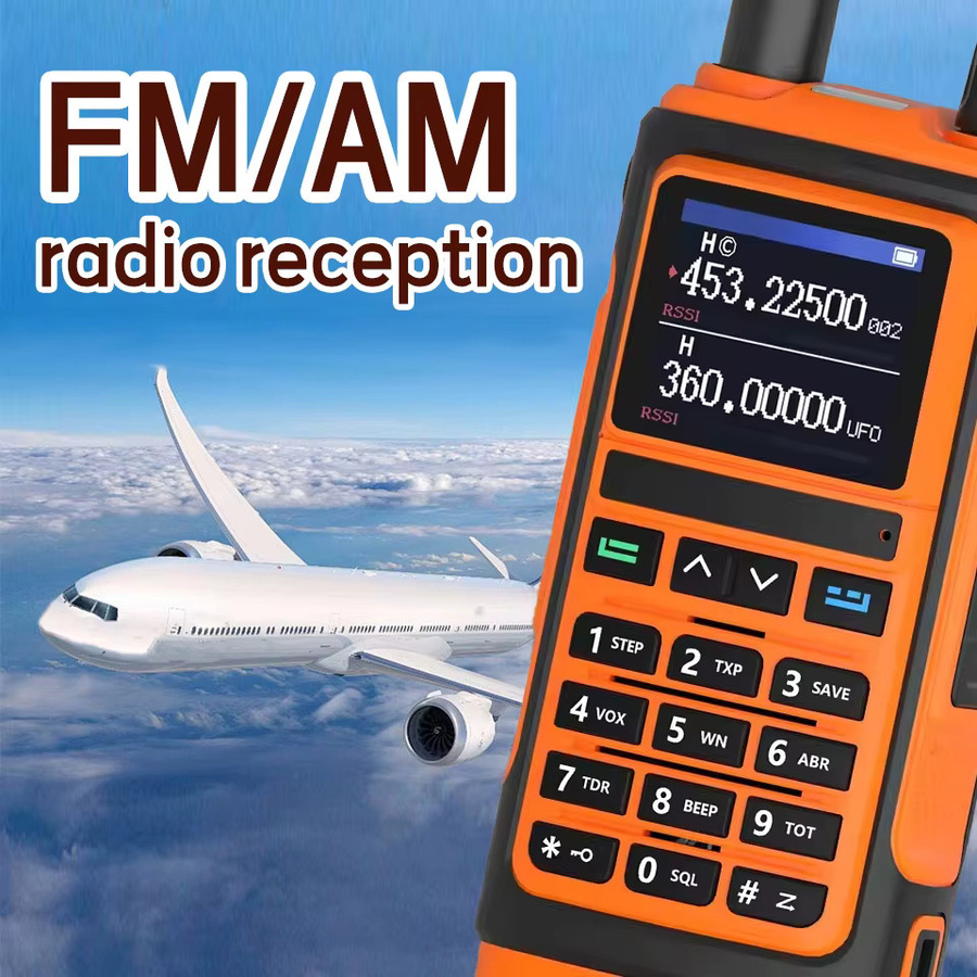 Baofeng Walkie Talkie UV-17M mit Air Band, Long Range Radio, 999 Kanälen, AM/FM Full Band und VOX Funktion - Bild 2