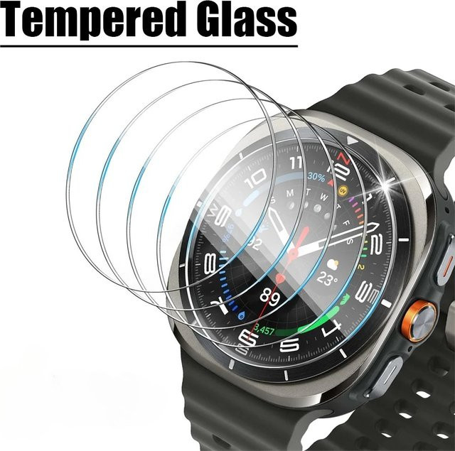Samsung Displayschutzfolie Glas, Galaxy Watch Ultra 47 mm, transparent - Bild 1