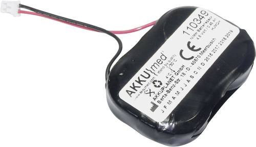 Med Medizintechnik Ersatzakku für Covidien und Aerogen, 4.8V, 450 mAh, Schwarz - Bild 1