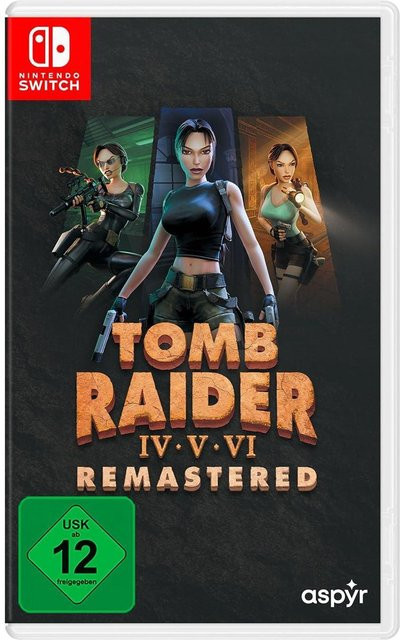 Tomb Raider 4-6 Remastered Nintendo Switch Adventure Spiel (USK 12) - Bild 1