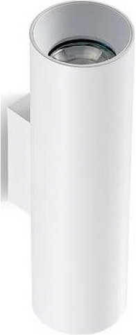 Brumberg LED-Wandleuchte Up-Down in Weiß aus Aluminium und Glas mit GU10 Fassung - Bild 1