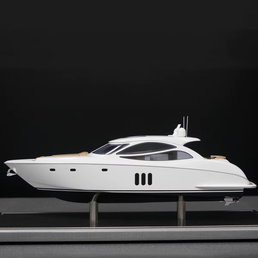 AT 99 MODEL STORM Luxus-Yacht-Modell 1/58, 3D-gedrucktes statisches Modell, Länge: 41 cm - Bild 2
