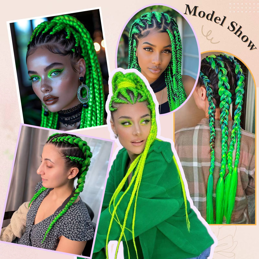 DinDong Haarverlängerungen Easy YAKI Texture Twist, bunt, synthetisch, Damen - Bild 5
