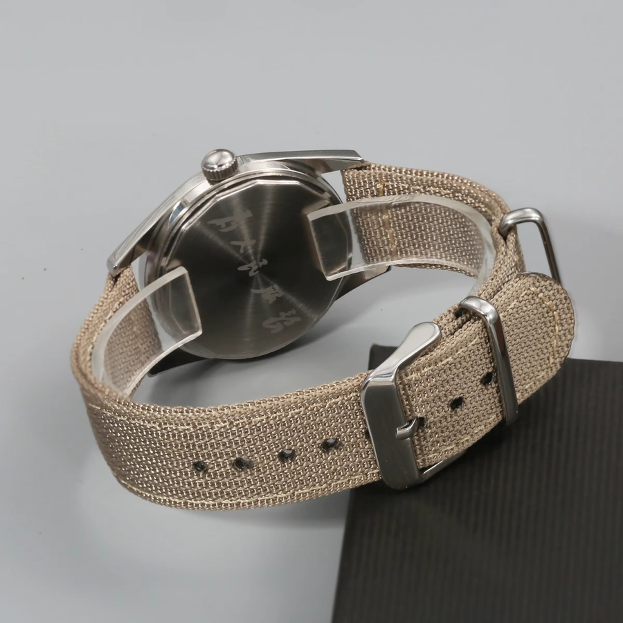 HEIMDALLR Armbanduhr, Handaufzug, Edelstahl, 38 mm, Herren, Schwarz - Bild 2