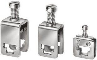 Siemens Einspeiseklemme 8WA2867 für N-Sammelschiene, blank, silber - Bild 1