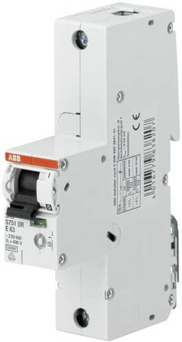 ABB S751DR-E35 Hauptleitungsschutzschalter 2CDH781001R0352 1-polig - Bild 1