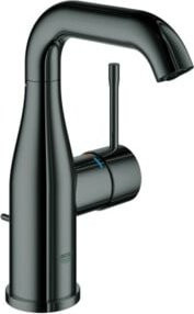 Grohe Waschtisch-Einhebelmischer Essence in Gunmetal mit Ablaufgarnitur und schwenkbarem Auslauf - Bild 1