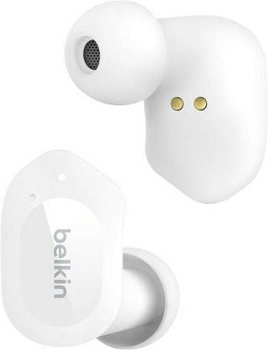 Belkin SoundForm Play True Wireless In-Ear Kopfhörer mit Bluetooth und USB-C, Weiß - Bild 1