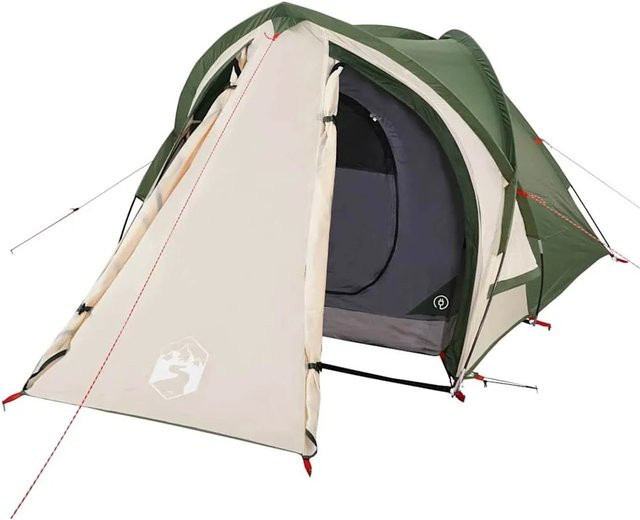 vidaXL Kuppel-Campingzelt für 2 Personen in Grün, wasserdicht - Bild 1