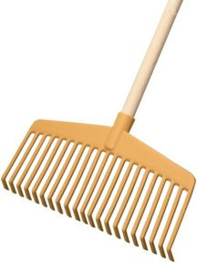 JOST Laubbesen mit Zinken in Gelb - Bild 1