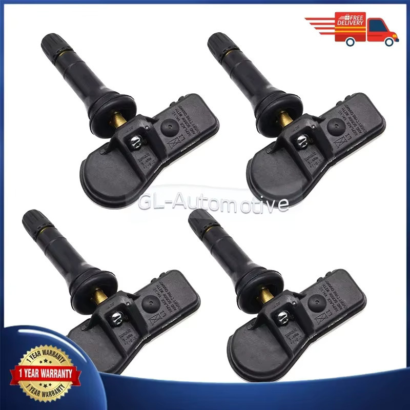 GANGLE TPMS Reifendrucksensor Set 4 Stück in Schwarz für Peugeot 508, 5008 und 3008 mit 433MHz - Bild 3