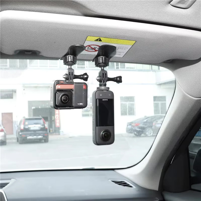 Quick Release Clip Halterung für Action Kameras wie GoPro und DJI Action in Schwarz - Bild 4