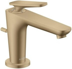 Hansgrohe Axor Citterio C Waschtisch-Einhebelmischer in Bronze mit Pop-up-Abfluss und 128 mm Ausladung - Bild 1