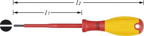 Hazet VDE Elektriker-Schlitzschraubendreher Profil 0.8 x 4 mm - Bild 1