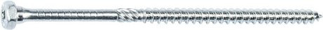 Schmid Rapid Dual Holzbauschrauben mit Torx, Stahl, silberfarben, 25 Stück, Durchmesser: 8 mm, Länge: 160 mm - Bild 1