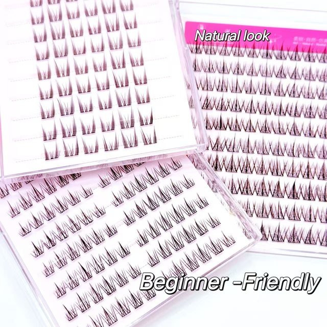 DIY Makeup Selbstklebende Wimpern, Black, Unisex - Bild 1