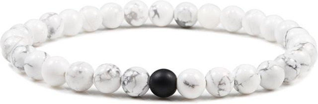 Fashion Maker 2 Partner Armbänder, Perlen, Tigerauge, Lavastein, Malachit, Unisex - Bild 1