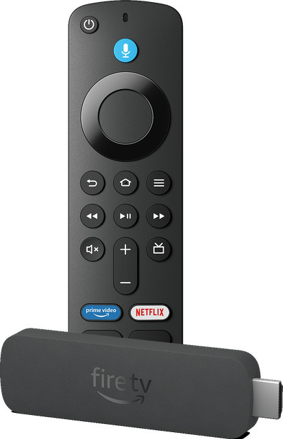 Amazon Fire TV Stick 4K Streaming-Player in Schwarz mit HDMI und Wi-Fi - Bild 1