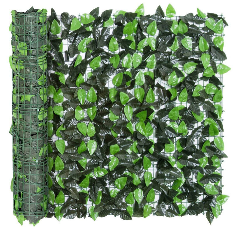Outsunny Künstliche Hecke grün aus Kunststoff, wandmontiert, Höhe: 100 cm, Breite: 300 cm - Bild 3