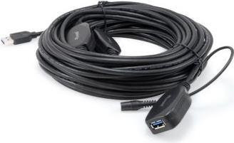 Equip USB 3.2 Gen 1 USB A Kabel Schwarz 15 m - Bild 1