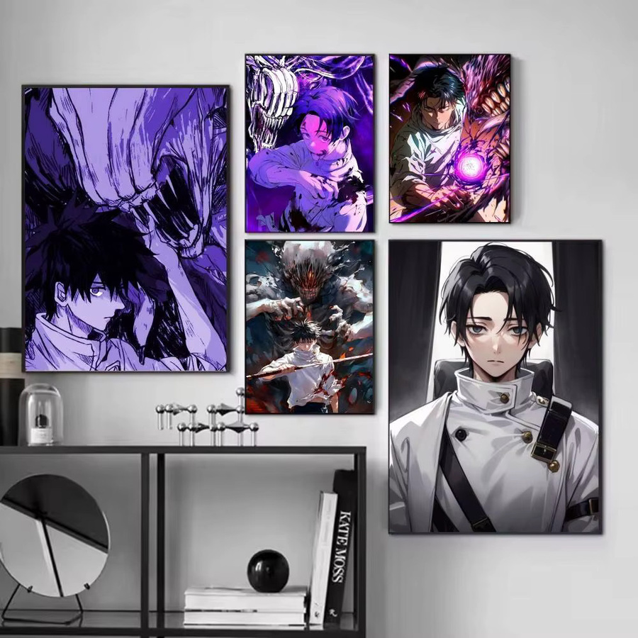 Jujutsu Kaisen Anime Poster Okkotsu Yuta Wandaufkleber aus Papier für deine Wanddekoration - Bild 2