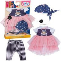 Zapf Creation BABY born Piratenmädchen-Outfit Puppenzubehör 43cm - Bild 3