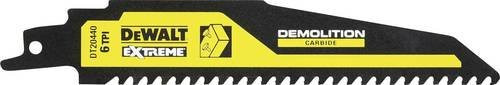 DeWalt Carbide Säbelsägeblatt für nageldurchsetztes Holz, 152 mm, 6 TPI, Gelb - Bild 1