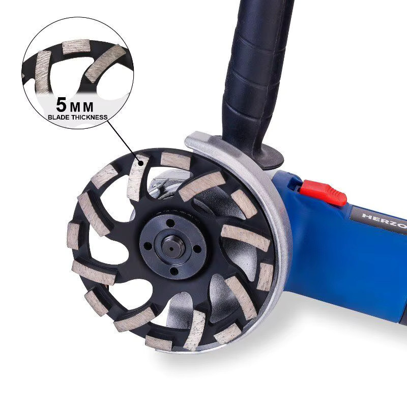 HERZO HSO5.OE Diamant-Schleifscheibe in Schwarz, Durchmesser: 125 mm - Bild 6