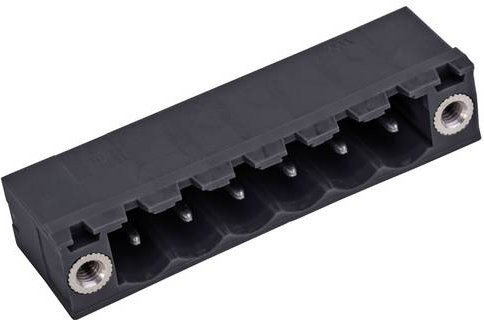 PTR Hartmann Stiftleiste Standard Schwarz mit 8 Polen und 5mm Rastermaß - Bild 1