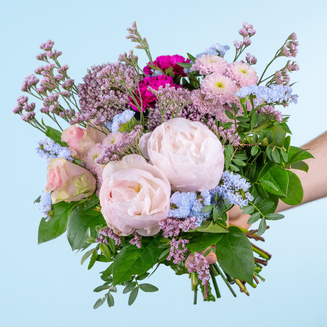 BLUME2000 Bouquet pink purple lightpink multicolour fresh - Bild 1