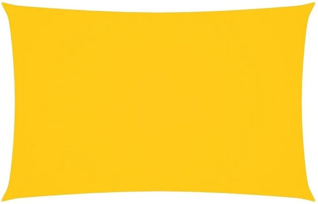 Furnicato Sonnensegel aus PU-beschichtetem Oxford-Gewebe, rechteckig, Gelb, B: 8 m, T: 5 m - Bild 1